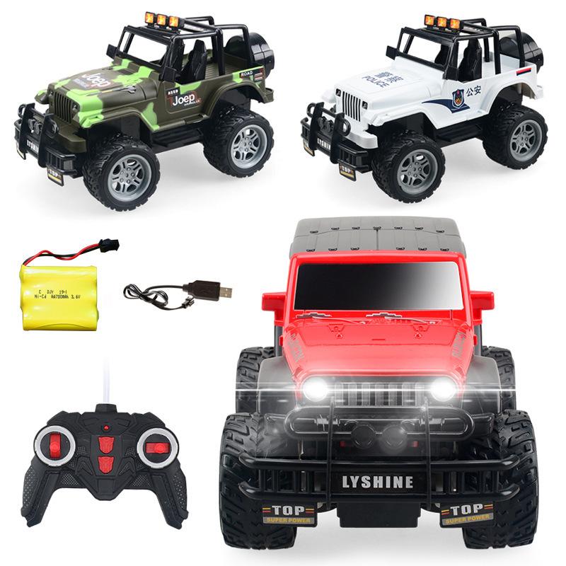 Remote Control Sports Car Children'S Electric Toy Car Charging Car Off-Road Jeep Four-Way Model