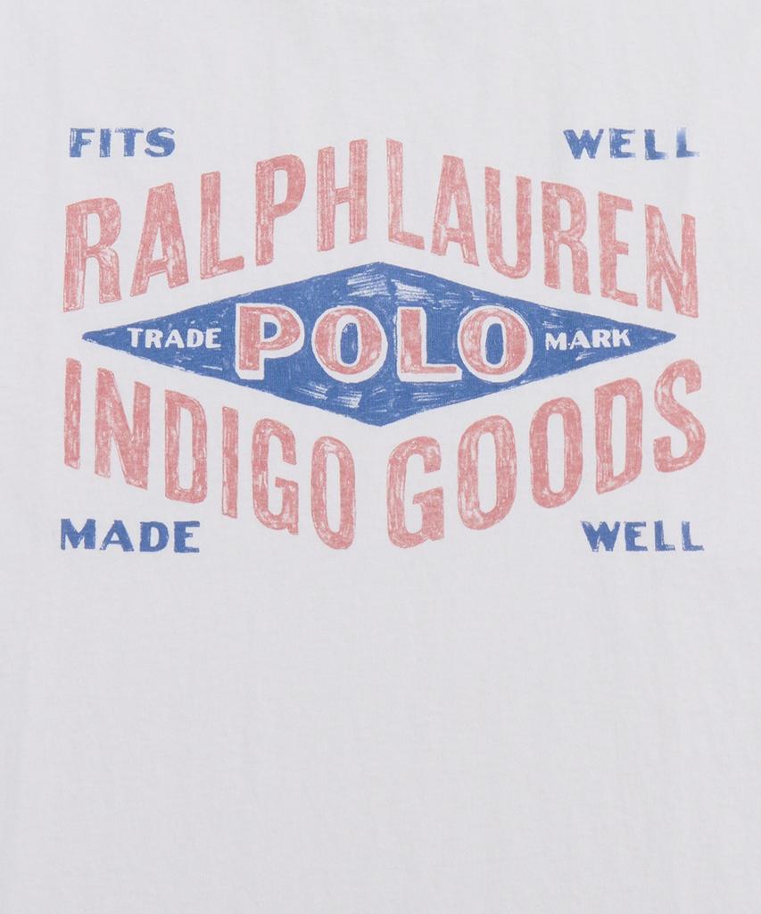 POLO RALPH LAUREN Classic Fit Jersey Graphic T-Shirt - White
