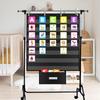 Interactive Hanging Pocket Chart Learning Educational Toy Teaching Supplies for Word Sentence Strips Letter Car