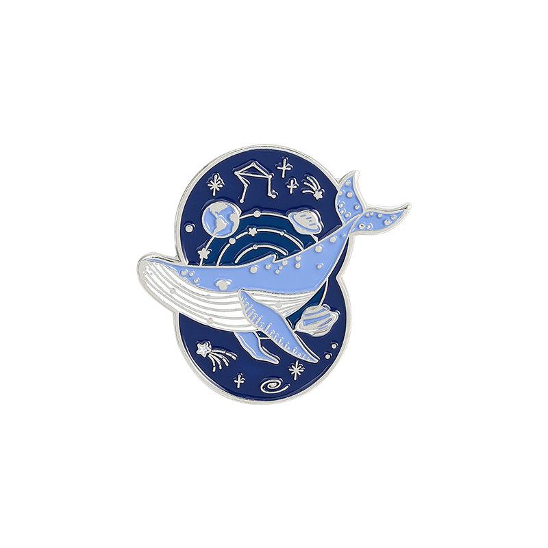 Cute Whale Enamel Pins for Birthday Party Favor Gifts
