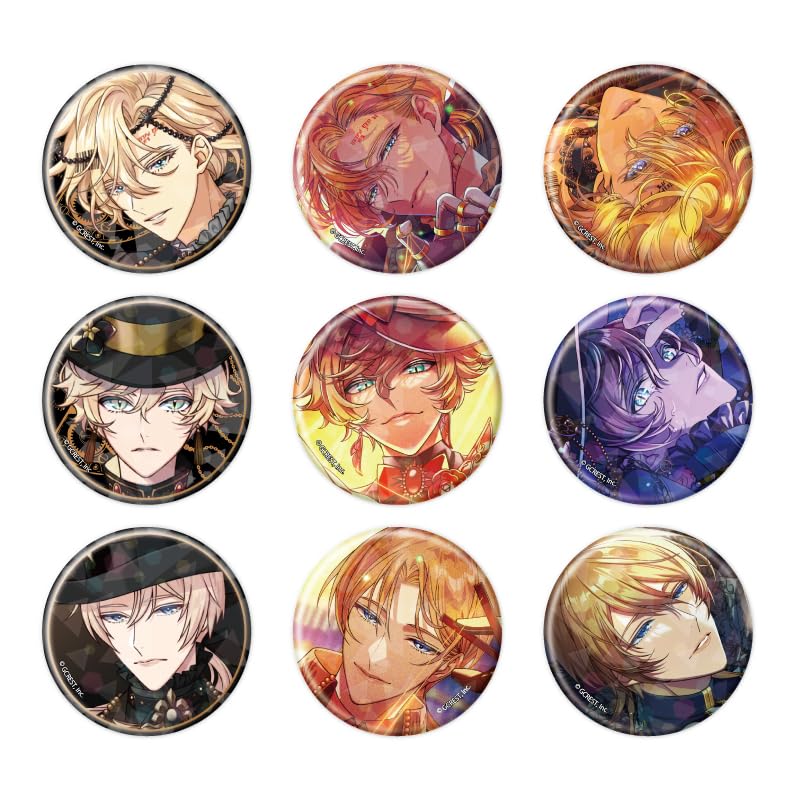 

Dream Craftsman and the Unforgettable Black Fairy 01 [Official Illustration] Holographic Badge [57mm] 9-piece Box