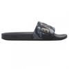 Mens Aryeh Logo Rubber Sliders