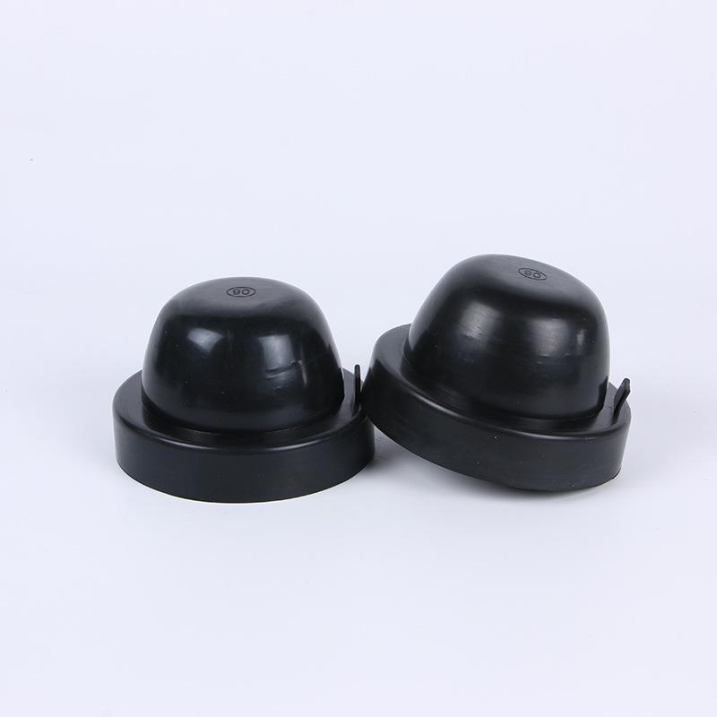 Universal Car LED Headlight Waterproof Dust Cover - Extended Sealing Style