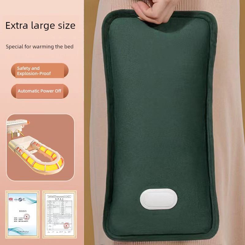 Hot Water Bottle Rechargeable Model, Thickened Explosion-Proof, Genuine Product from Official Flagship Store, Specifically for Elderly Hot Compresses