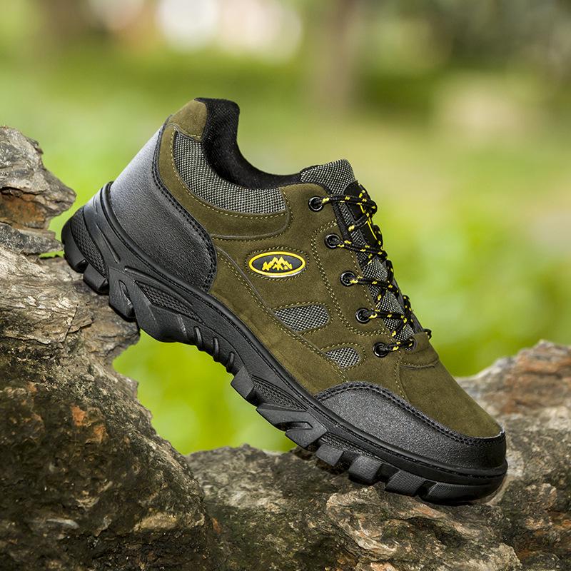 Men's Outdoor Hiking Sneakers - Trendy Autumn Workwear Safety Shoes