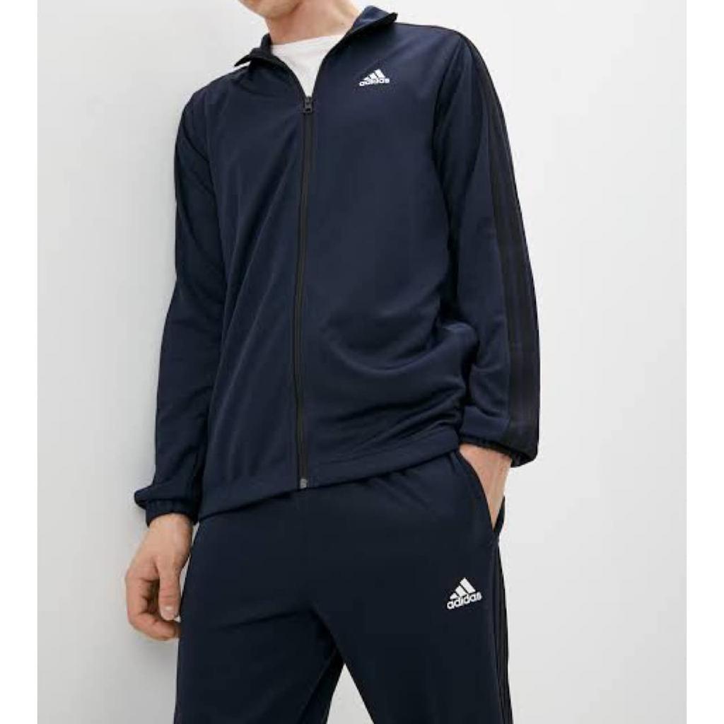 Adidas Tapered Size L KOF42 Navy Men's Tracksuit, (Height 172-178cm),