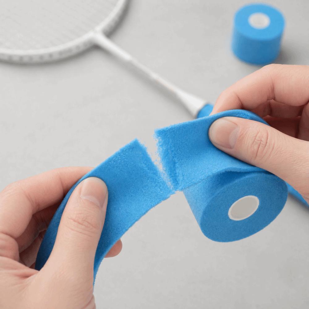 2PCS Shockproof Athletic Tape Breathable Underwrap Tape Flexible Foam Underwrap Sports Training синий