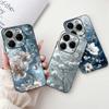 Luxury Matte Silicone Soft Case For Tecno Spark 20 20Pro 20 Pro+ 4G 5G Spark 20C KJ7 KJ6 KJ5 BG7 Capa Flower Loving Heart Cover