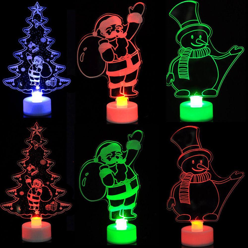 

Свадебные сувениры Санта-Клаус светодиодные декоративные светильники Рождественские украшения Рождественский орнамент Домашний декор
