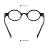 1 Set 6 Pcs High Quality Reading Glasses Oval Splicing Retro Style Far Sighted Glasses for Men Women