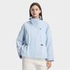 FILA Heritage Fashion Classic Retro Sports Casual Simple Versatile Comfortable Warm Loose Cotton Jacket Women jackets Pure-Blue F11W618906FLB