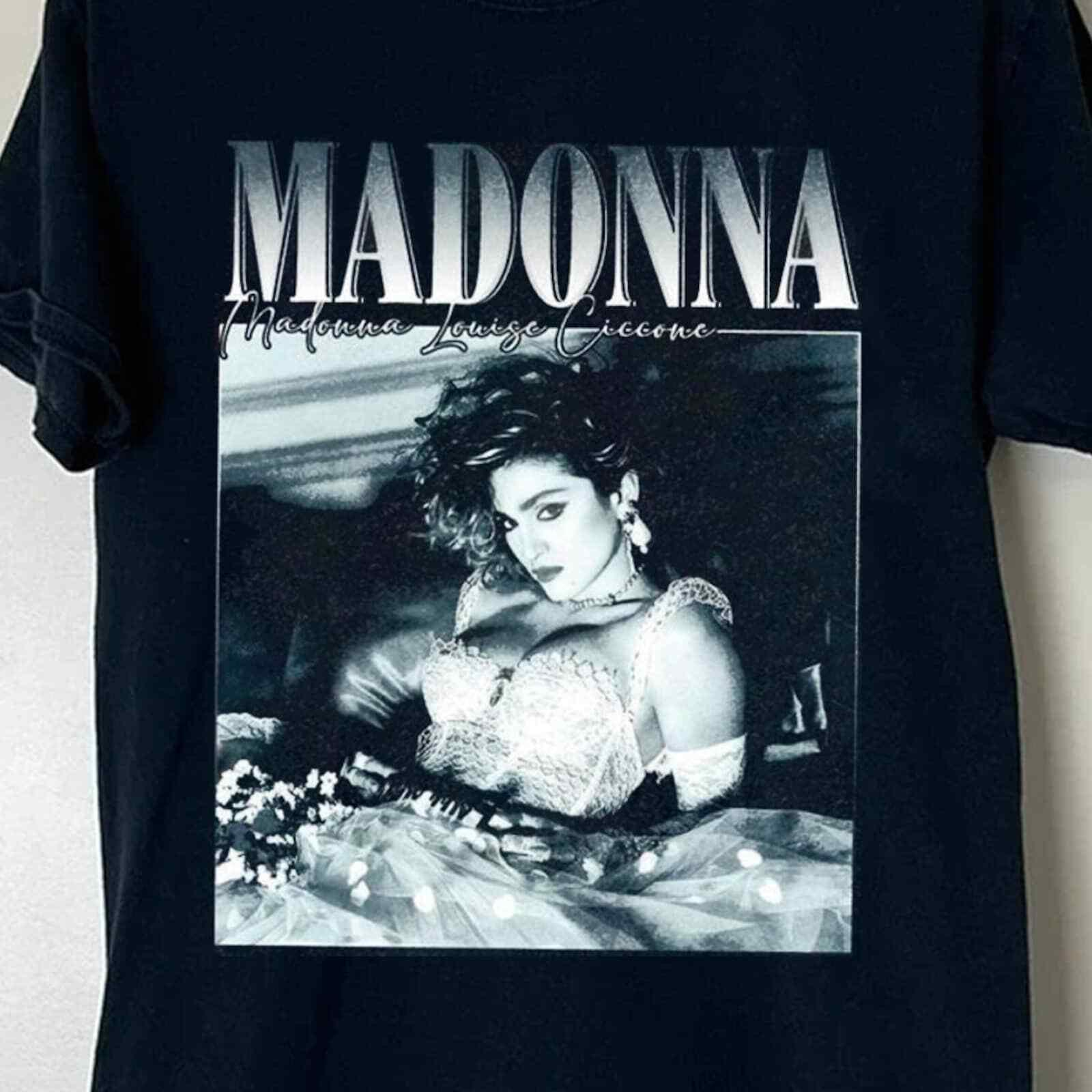 Madonna Like a Virgin 80s t shirt Madonna Queen of Pop Vintage shirt for fans M