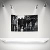 L-Linkins Park Flag Rock Music Band Banner HD Printing Tapestry Exhibition, Music Band Fans, Garage Decor