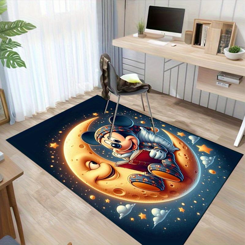 1pc. Mickey Mouse Moon Rug - Perfect for Home Decor, Office Carpet, Outdoor Use, and Gift Ideas!z041450