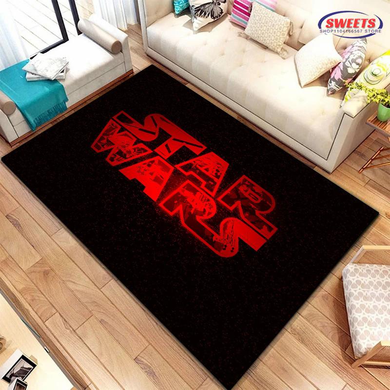 Next Day Shipping Classic L0G0 Printed Carpet,Living Room Bedroom Office Children's Room of Choice,Non-slip Machine Washable Mat