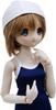 Petite Marie Swim Cap, White, for 13 DD MDD (DDH-01-10) Dolls, 9-10 Inches, 40cm, 60cm, BJD Dolls [No. 0227]
