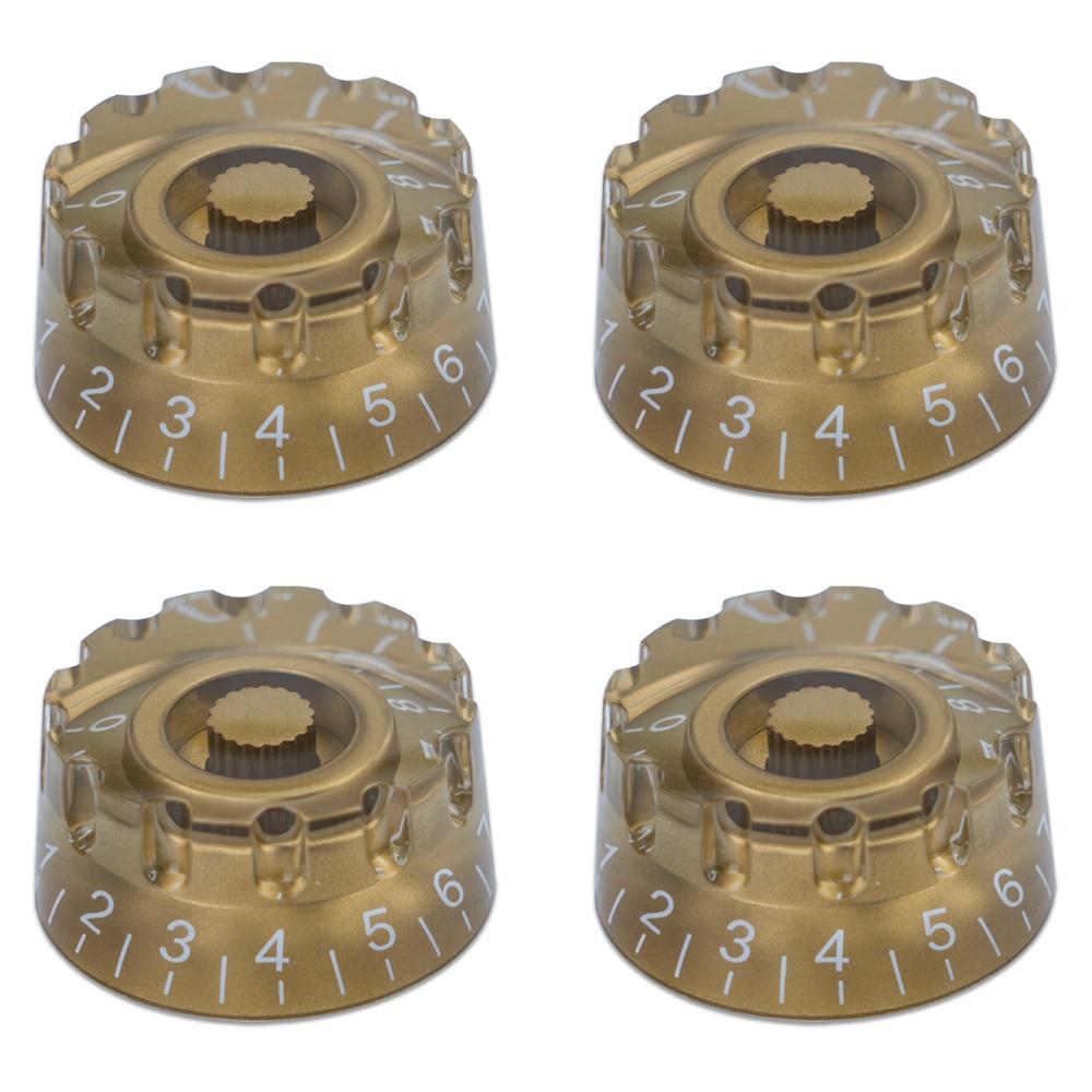3pcs/4pcs Guitar Knobs Volume Tone Speed Control Knurled Knobs for EPI LP Import Guitar Bass