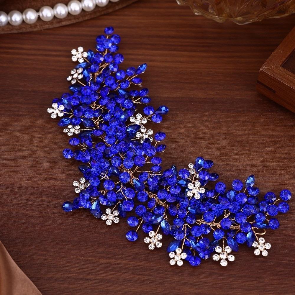 Zinc Zinc Alloy Base Bridal Headbands Sparkling Hair Accessories Vintage Wedding Tiaras Bridesmaid Accessory