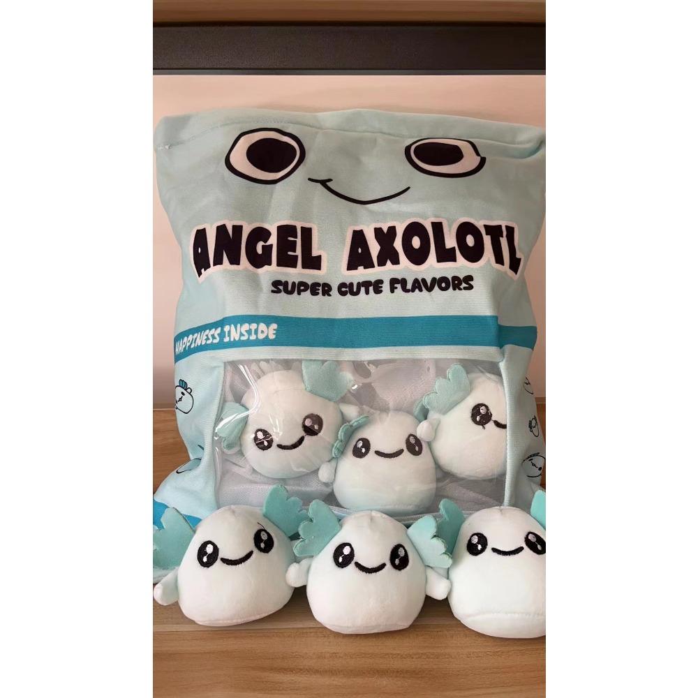 Creative Snack Throw Pillow Large Bag Bunny Doll Plush Toy Throw Pillow Nap Pillow Gift