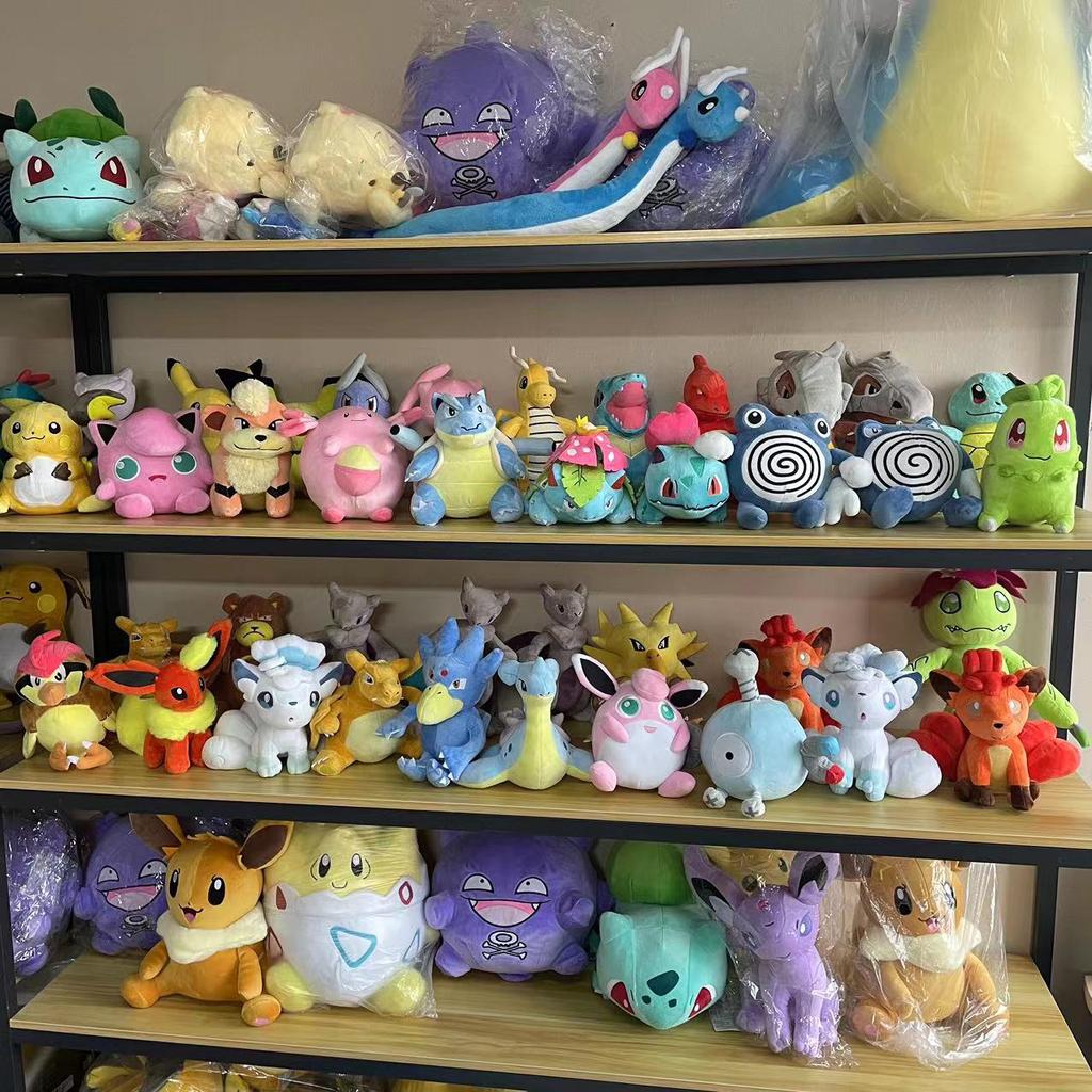 20cm Cute Anime Plush Toy Doll Chikorita Clefairy Jigglypuff Pikachu Pichu Cleffa Cyndaquil Igglybuff Blissey Totodile