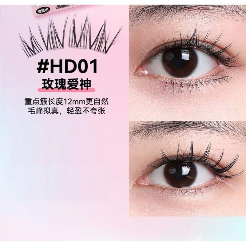 BLJ - Comic Eyes Glue-free False Eyelashes - HD01