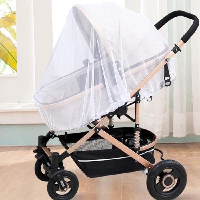 MOUSTIQUAIRE DE LIT PARAPLUIE Moustiquaire de lit bébé moustiquaire pour lit de bébé tissu en maille durable et lavable blanc
