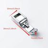 1PC Zipper Sewing Machine Presser Foot Left Right Narrow Foot Compatible with Low Shank Snap Sewing Accessories
