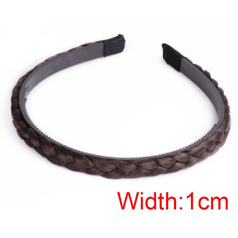 Damen Haarband Fischgrätenzopf Faule Perücke Twist Zopf Stirnband Haarnadel Böhmische Mode Rutschfester Kopfschmuck Braut Haarschmuck