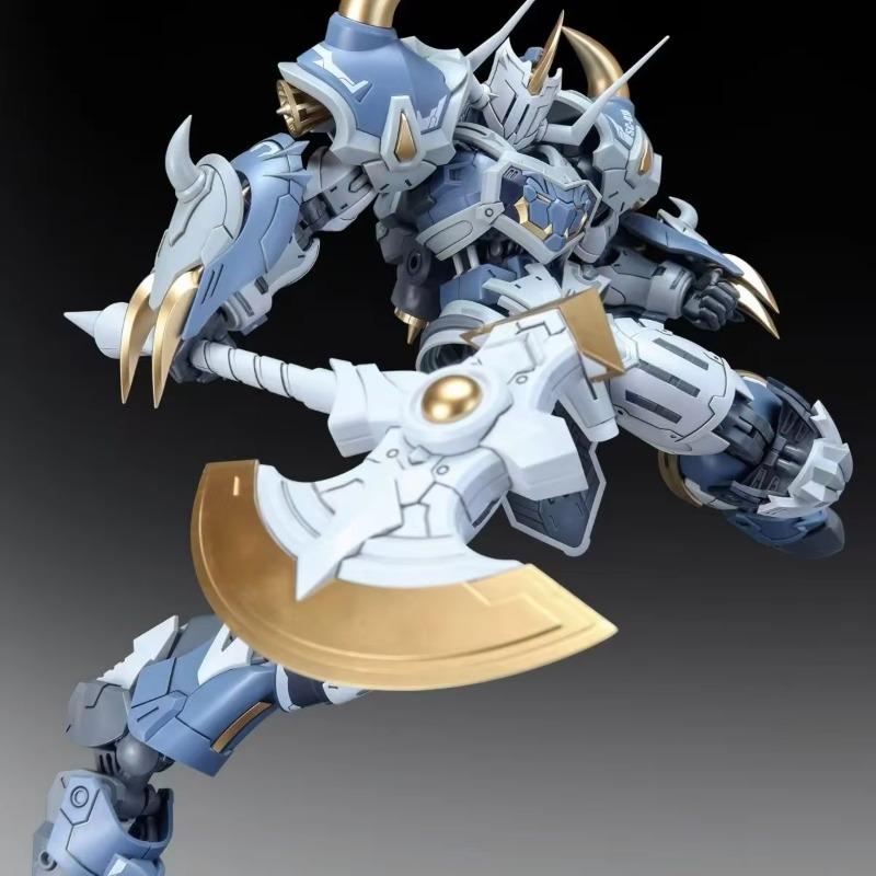 Presale Knights Of The Round Table Galahad Knight Figure Assemble Model Mecha Movable Assembly Ornament Boy Toy Birthday Gift