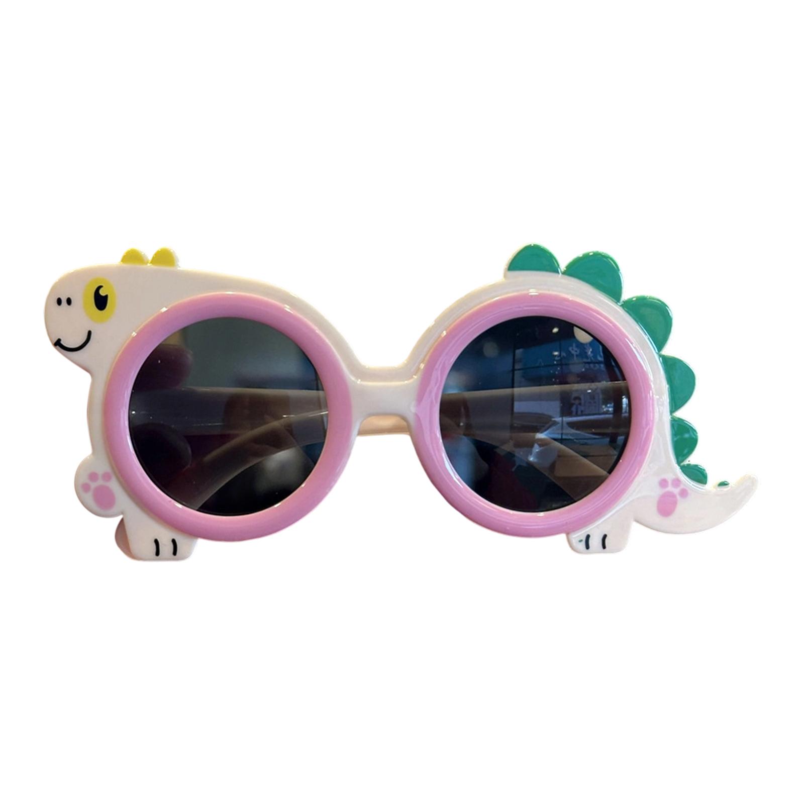 Little Dinosaur Children s Polarized Sunglasses, Zoo Photo Silicone Glasses, UV  Sun Glasses For Boys And Girls One Size бежевый