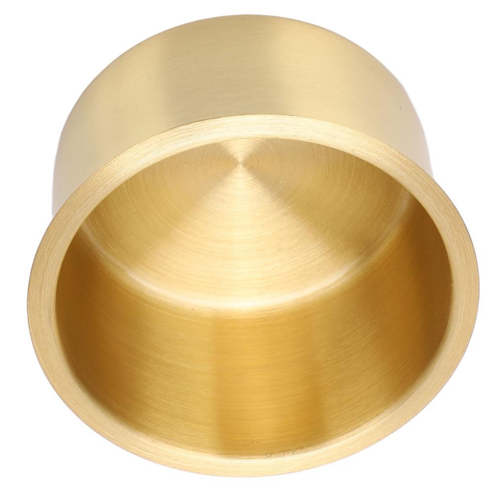 Stainless Steel Drink Bottle Stand Brass Plating Bottle Mount Universal Cup Holder  Yacht