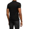 Emporio Armani Solid Color Short Sleeve Polo Shirt Men Tops Black 6H1FG3-1JTUZ-999