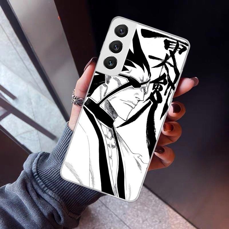 

Bleach Zaraki Kenpachi Phone Case For Samsung Galaxy S26 S25 Edge S24 S23 Ultra S22 Plus S21 S20 FE Soft TPU Back Cover Funda Ga Samsung S24 FE