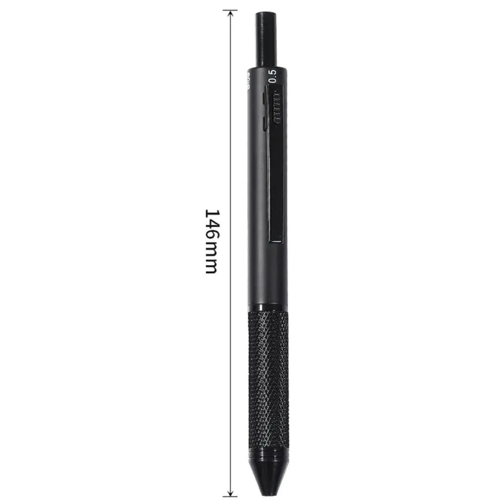 High Quality Metal Gravity Sensor Pen 4 In 1 Press Type 3Colors Ballpoint Pen Multi-Function Gel Pen School Office