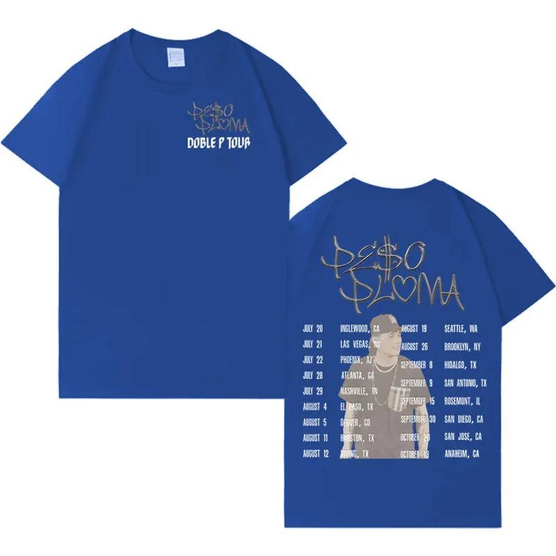 Rapper Peso Pluma Harajuku Style Graphic Short Sleeve Tee Unisex HighQuality Soft Casual Oversized Aesthetic Y2K TShirt