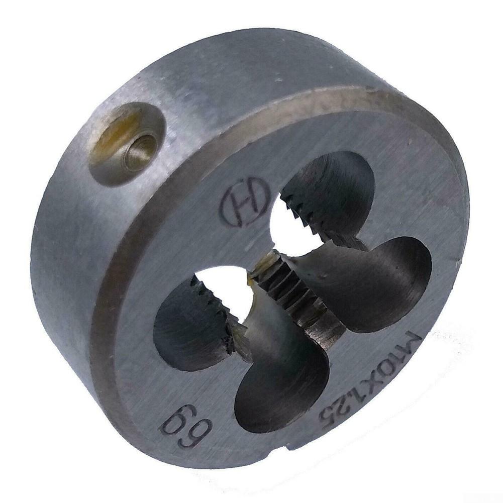 Maschio M10 X 1,25 mm & Filiera M10 X 1,25 mm Filettatura Metrica Mano Destra Acciaio Rapido