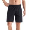 Bike Riding Shorts Padded Men Breathable Skin-Friendly Men's Cycling Shorts Removable Inner Lining Quick-drying 3D Tailoring Black EU Size L