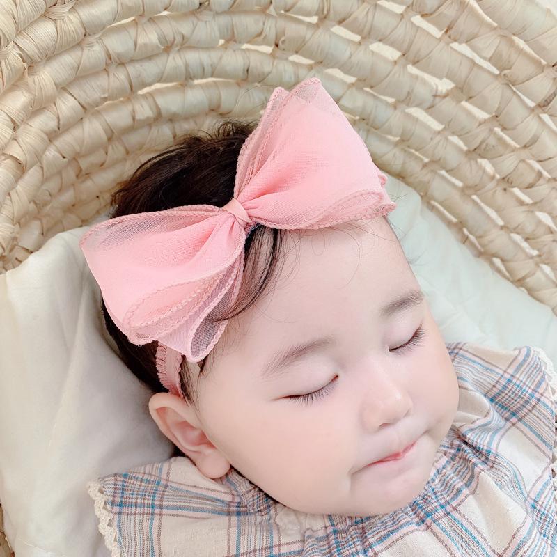 Children's Korean Style Princess Headband - Cute & Comfortable Hair Accessory for Baby Girls