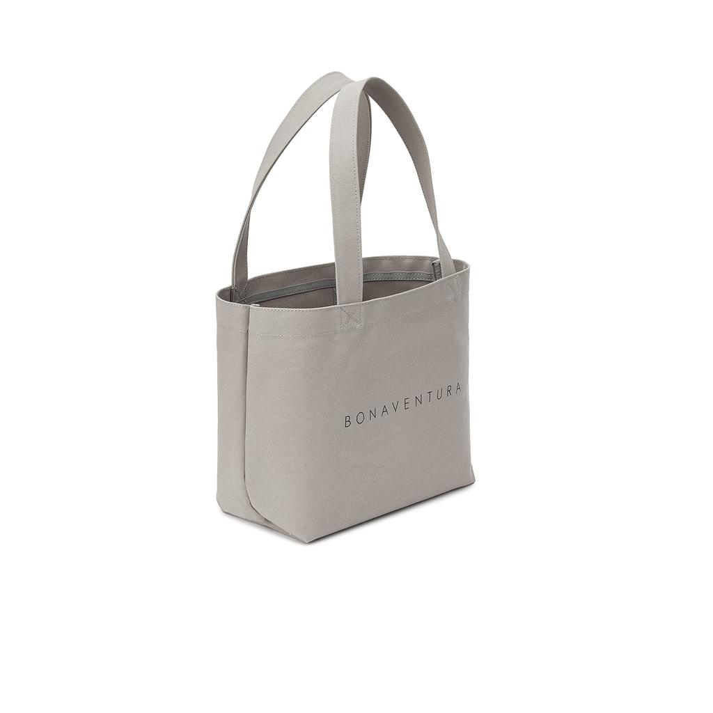 Bonaventura Easy Canvas Tote Bag 4 Sizes to Choose from Eco Bag [BONAVENTURA] (MM Medium) [Light Gray] BCTC2-LG