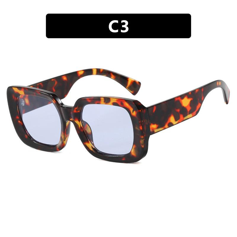 Luxury Designer Square Sunglasses Women Men Fashion Classic Vintage Sun Glasses Punk Outdoor Driving Eyewear