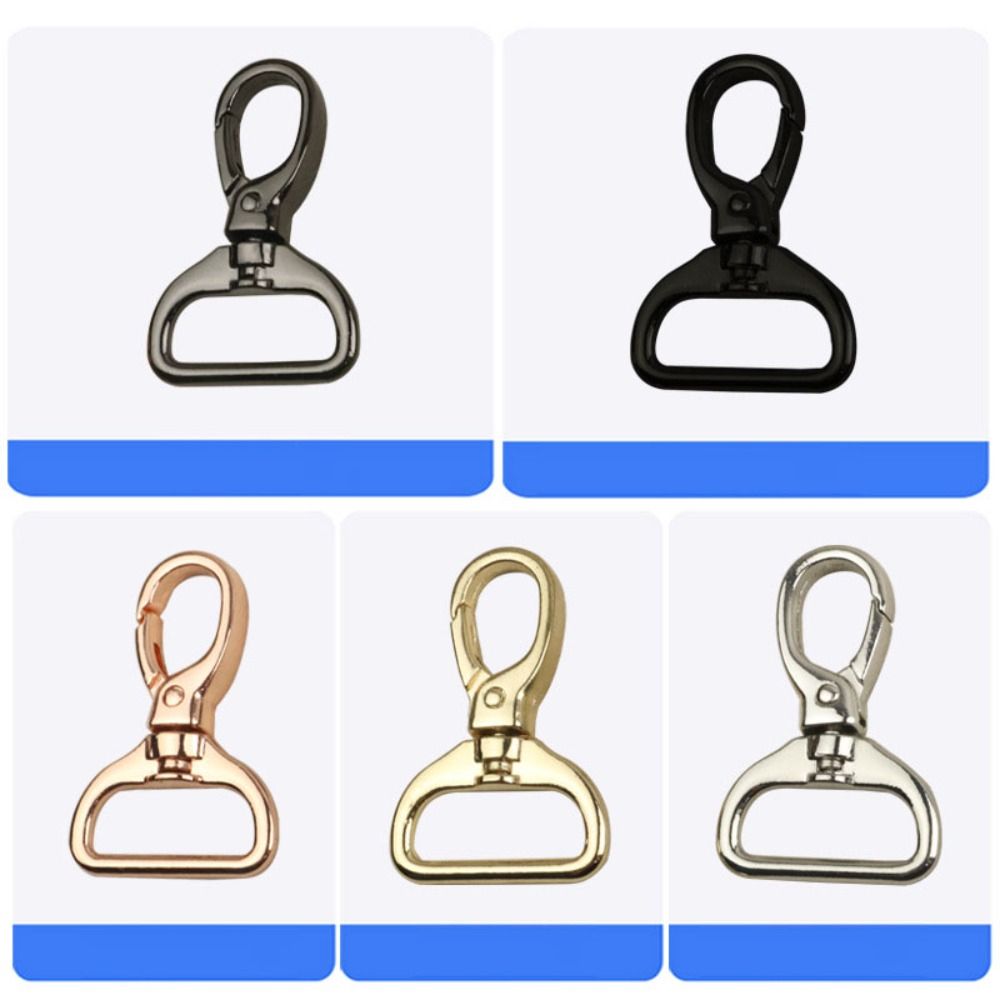 

16*49,5 мм пряжки, 5 цветов, брелок для ремня, новые крючки для поводка для домашних животных, кожаный ремешок