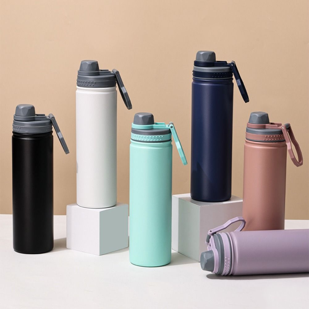 Large Capacity Thermal Water Bottle 750ML Vacuum Flask Reusable Sport Thermos Cup  Kitchen Supplies