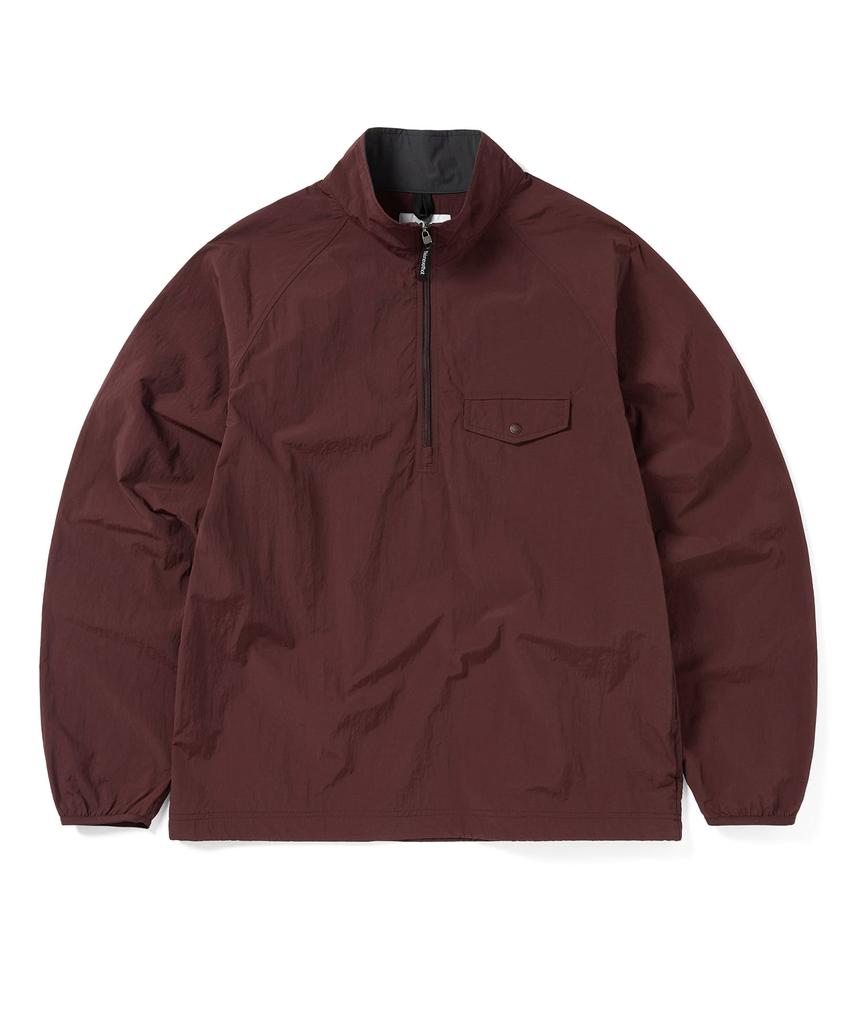 Thisisneverthat Half Zip Sports Pullover Burgundy