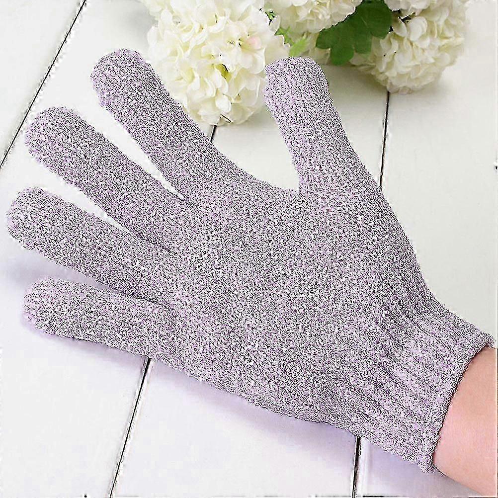 Exfoliating Body Scrub Exfoliator Shower Gloves for Body Cleaning 2Pcs Nylon