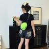 Trendy Mini Crossbody Bag For Kids Stylish Lightweight Nylon Material Available In Multiple Colors