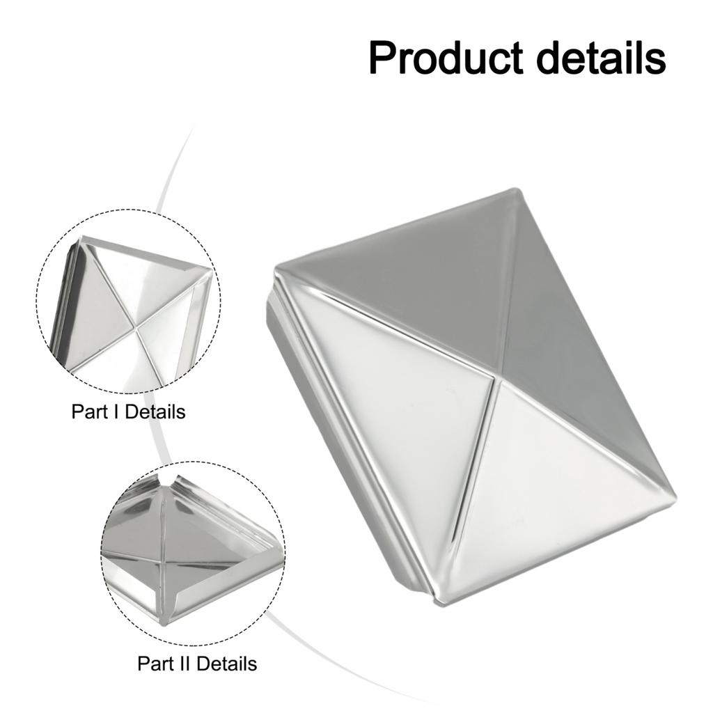 Secure Fit Column Cap Stainless Steel Long Lasting Durability