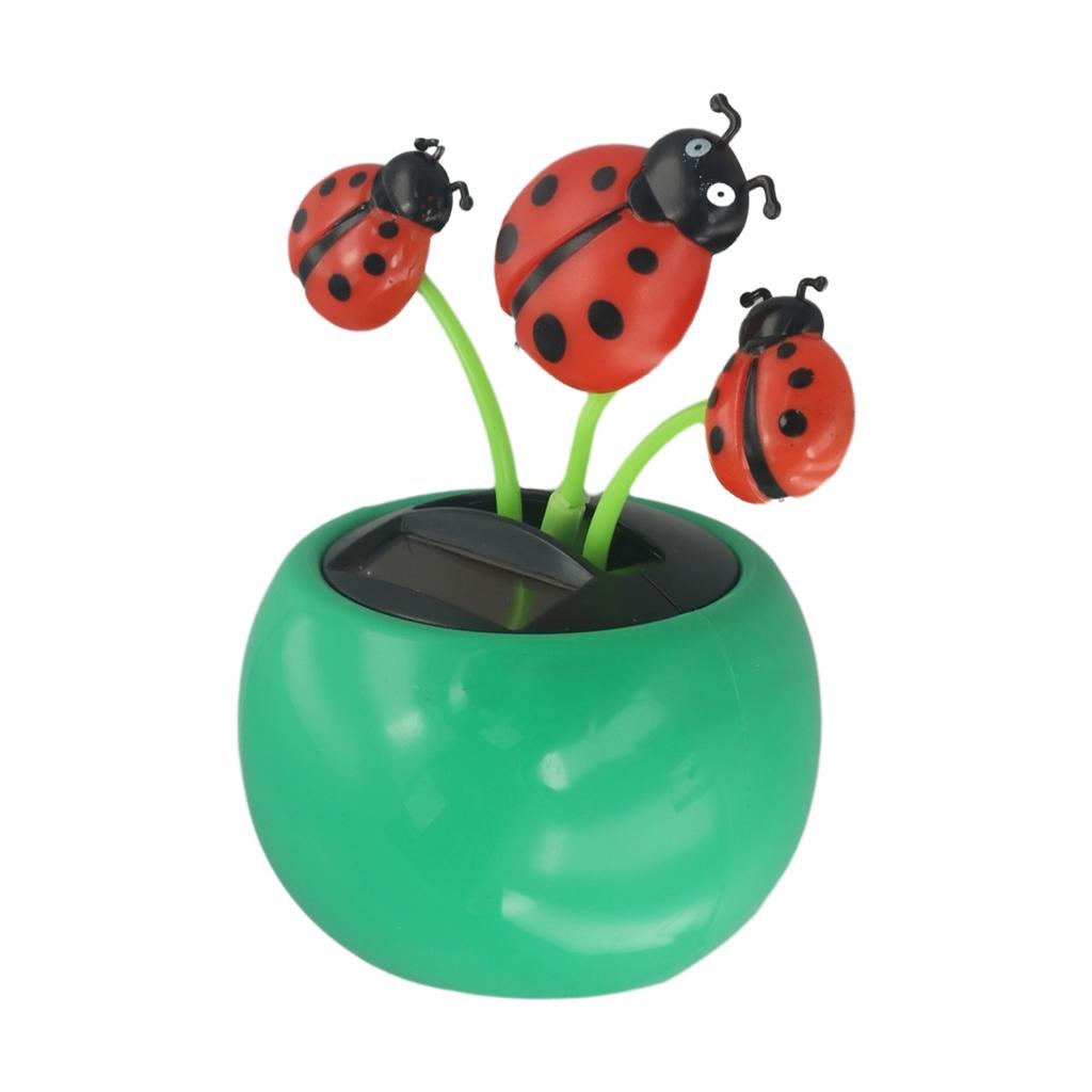 Delicate and Charming Solar Powered Dancing Flower Attractive Home Decorations