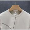 Men's Slim Fit Ice Silk Half-Sleeve T-Shirt, Henry Style