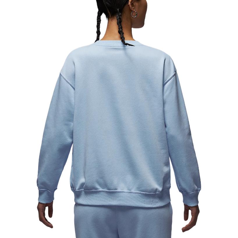 New Jordan Brooklyn FleeceJumpman Sweatshirt Women's Hydrogen Blue/White HJ1354-407