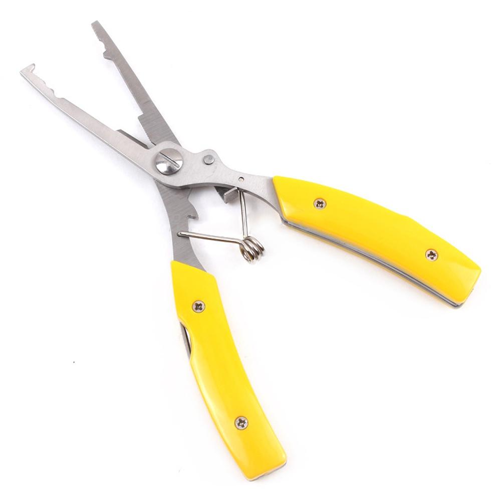 Multi-Functional Aluminium Alloy Fishing Pliers Stainless Steel Scissor Fish Hook Remover Braid Line Lure Cutter Tackle Tools